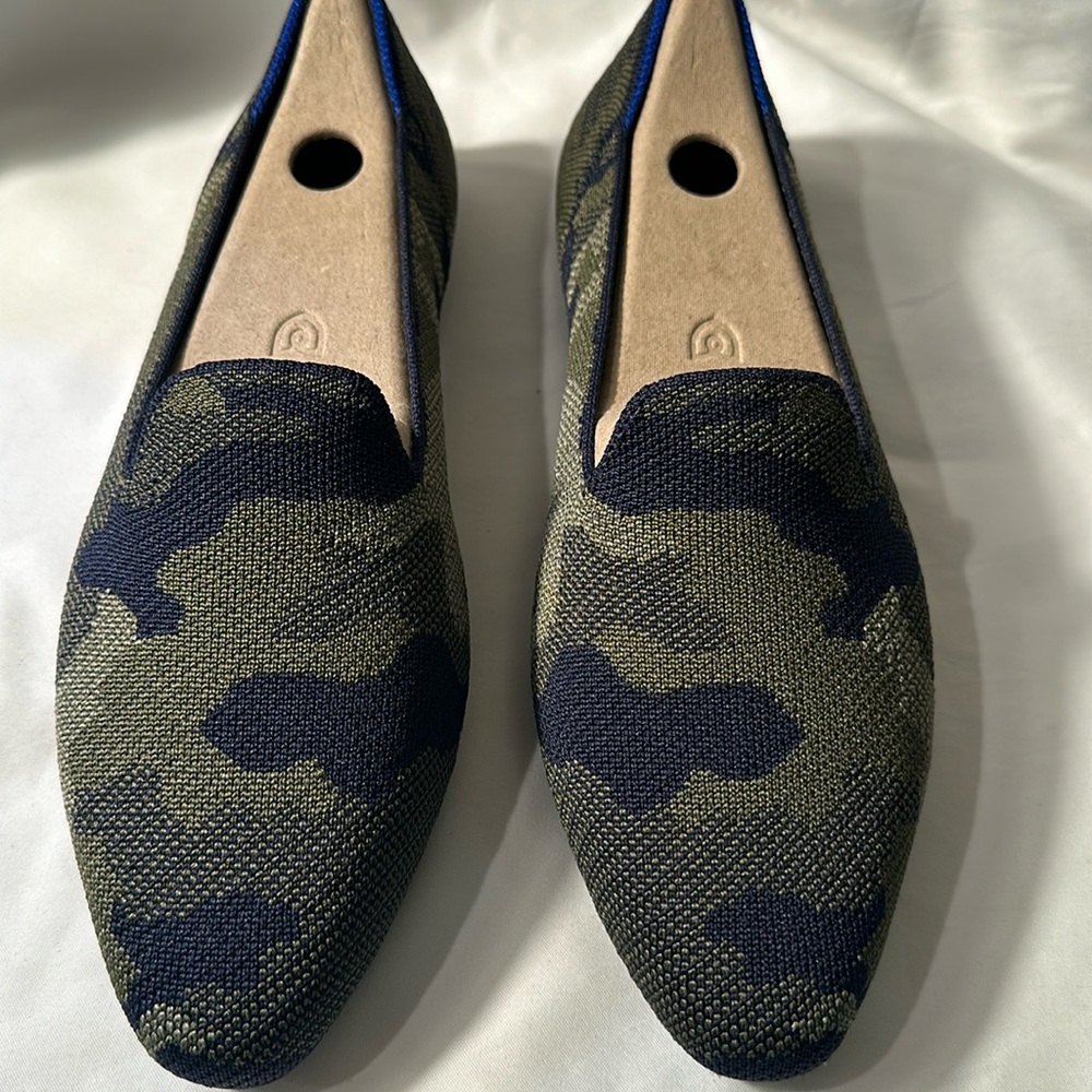 ROTHY’S Spruce Camo Loafer - Size 7.5  NEW
